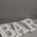 Led Light Up Letters, LED BAR Signs, Battery Powered Bar Lights, Lettered Lights for Home, Bar Decor