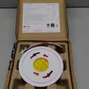 Kidde Hardwired Smoke Detector, 10-Year Battery Backup, Interconnectable, LED Warning Light Indicators, 20SA10