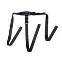 3 Point Stroller Chest Harness, Adjustable Baby Seat Harness Strap for High Chair and Pushchair, Universal 3 Point Harness for Child Kid, Black