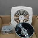 Broan-NuTone 509S Through-the-Wall Ventilation Fan, White Cover, On/Off Switch, 200 CFM, 8.5 Sones, 8", 8-inch 200 Cfm 6.5 Sones