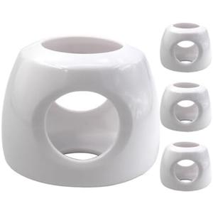 Uaeduky Baby Safety Door Knob Covers,Baby Proofing Door Knob Cover,Prevent Children from Opening Doors, Child Safety Door Knob Cover, White,4 Count, Door Knob Safety Cover for Kids,Easy to Install