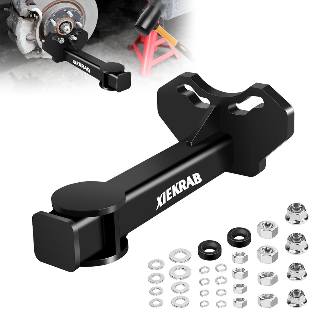 Upgraded Wheel Hub & Bearing Removal Tool Kit Heavy Duty Hub Puller for 5, 6, 8 Lug Axle Bolt Hubs, Universal Bearing Remover & Installer Set for Car, Truck & SUV Maintenance