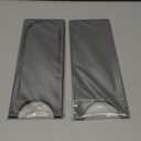 Faucet Mat for Kitchen Sink with Raised Feet, Fast Drying Diatomite Stone Sink Tray, Water Absorbent Faucet & Sink Splash Guard, Prevents Moisture Buildup, Durable Protector for Bathroom Counter (20" x 4", Dark Gray Style 2)