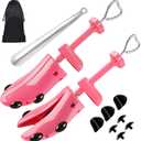 LANNEY Shoe Stretcher for Women & Men Wide Feet - Premium Shoe Expander Widener Stretch Length Width (S, For Women US Size 5.5-10, Pink)