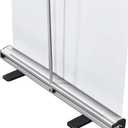 Retractable Roll up Banner Stand 33.5''x 81'' Display Stand Conference Advertising Display Trade Show Stand for Store Sign, Weddings & Events - Portable Exhibit Display (Stand ONLY)