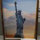 SESEAT 24x32 Picture Frame Brown, Poster Frames Wall Decor Hanging, 1 Pack