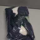 ASENKU Dog Winter Coat - Waterproof Windproof Dog Jacket, Warm Snowproof Doggie Puffer Vest for Cold Weather, Lightweight Snow Coats for Small Medium Large Dogs (3XL, Blue)