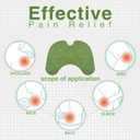 40 Pads Original Herbal Knee Patches,Powerful Temporary Pain Relief - Adhesive Heat Patches for Knee Support and Muscle Pain Relief, Made with Natural Herbs for Knee