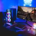 CRUA 24 Curved Gaming Monitor, 180Hz/144Hz FHD 1080P, Support 120% sRGB, AMD FreeSync, Low Motion Blur, Wall Mount Installs Compatible, for Office and Games(HDMI 1.4 & DP 1.2) Black