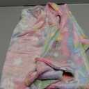 TEHALK Personalized Unicorn Blanket for Girls, Glow in The Dark, Kids Throw Blanket, 30"x40", Pink