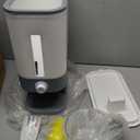 22-25 Lbs Rice Dispenser, Large Cereal Dry Food Storage Containers with Measuring Cup,BPA-Free Household for Kitchen Pantry Organization-Grey