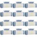 8pcs Bridesmaid Proposal Gifts 4.1 Inch Square Set of 8 Bachelorette Hair Claw Clips ideas Bridal Shower Gift for Wedding Party Favors (12pcs Blue)