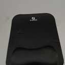 Gimars Large Smooth Superfine Fibre Memory Foam Ergonomic Mouse Pad Wrist Rest Support Mousepad with Nonslip Base for Laptop, Computer, Gaming&Office (Black)