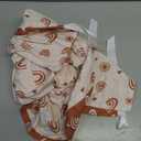 Lounger Cover, Nest Cover, Portable Nest Soft & Breathable Cotton Infant Floor Seat (Rainbow Pattern)