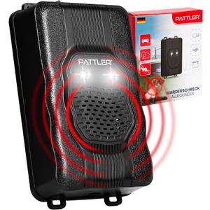 PATTLER Best Mouse Repellent | Ultrasonic Rodent Repellent | Rodent Repellent Ultrasonic Plug in for Rodent | Ultrasonic Pest Repeller Indoor and Outdoor | Pest Control Safe for Pets | 1 Unit
