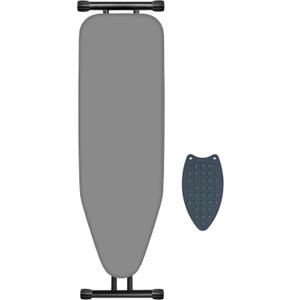 Ironing Board, Compact and Space Saver,Size 13 x 43, Metal Construction Ironing Boards with Extra Thick Heavy Duty Padded, Stable Structure,Skid Feet, Premium Iron Board (Grey)