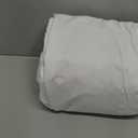 AllerEase Waterproof Mattress Protector, Maximum Allergy Mattress Protector, Queen Zippered Mattress Cover (White)