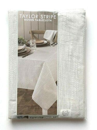 Taylor Stripe 52X70 Tablecloth