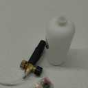Foam Cannon with 1/4 Inch Quick Connector, 1 L Bottle Snow Foam Lance with 5 Pressure Washer Nozzle Tips, 3000PSI