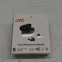 JVC Ultra Compact True Wireless Earbuds Headphones, Total 12 Hour Battery Life, Sound with 13mm Driver, USB-C Connection - HAB5TB (Black)
