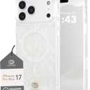 Cocomii Rectangle Case for iPhone 17 Pro Max, Compatible with MagSafe, Pearlescent Opal