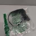 SUMERSHA Women Neon Lace Bow Headband 80s Costume Headwear Lace Bow Hair Accessory for 1980s Theme Party Halloween Hair Hoop (Black)