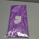 QIKSION Purple Plastic Table Cloth Disposable 2 Pack, 54 x 108 Inch Tablecloths for Party, Birthday, Graduation, Halloween Decorations, Rectangle Table Cover