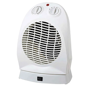 Pro Fusion Heat FH-101A 750/1500 Watt White Oscillating Fan & Heater