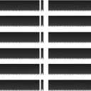 12Pack Landscape Edging Kit, 40" L x 8" H (40ft Total) Galvanized Steel Landscape Lawn Edging Powder for Lawn Yard, Coated Bendable Metal Strips, No-Dig Hammer-in Edging Border w/13Clips