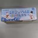 9 Pack Build a Snowman Kit Snowman Crafts for Kids,Modeling Clay Snowman DIY Kit, Christmas Stocking Stuffers for Kids,Christmas Crafts Xmas Gift