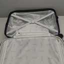 Wrangler Smart Spinner Hardside Luggage, 22-Inch Carry-On, Black