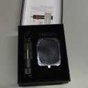 Stainless Steel Watch Band with Case Compatible with Apple Watch band Ultra 3 2 1 49mm, Rugged Strap with Metal Protective Bumper Cover for iWatch Bands Men (Black)