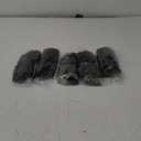 5 Pack Black Halloween Garland with Lights, Total 18 Ft 90 LEDs Orange & Purple Lights, Maple Leaf Garland String Lights Battery Operated for Table Fireplace Porch Halloween Decorations Indoor Outdoor