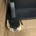 Signature Design by Ashley Valebeck Rustic Farmhouse Chair Side End Table with Cabinet Door, Distressed Black