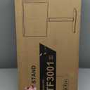 YOMT Universal TV Floor Stand with Mount for 27-70 Inch LCD LED OLED TVs, Swivel Height Adjustable Tall TV Stand, Space Saving Design for Corner Bedroom Living Room, Black