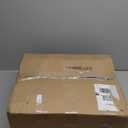 Enclosed Cat Litter Box with Lid Top Exit Covered Metal Stainless Steel Litter Box Leak Proof & Odorless Easy to Clean Including Cat Litter Scoop and Litter Mat (Blue)