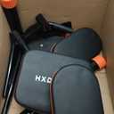 HXD-ERGO Hip Abductor Machine for Home Gym, 6-Level Glute Machine & Thigh Workout Equipment, Booty Builder with Plush Padding, Compact Leg Exercise Euipment for Women & Men (Orange( Only Abduction))