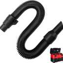 14-37-0105 Vacuum Hose Compatible with Milwaukee M18 Packout Vacuum 0780-20 0970-20, for 18V/28V Wet/Dry Vacuum (Internal Storage)