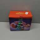 7FT Inflatable Christmas Tree Outdoor Decorations, Blow up Christmas Tree with Penguins & Gift Box Yard Decorations, Build-in LED Lights for Holiday Party Indoor Garden Lawn Patio Festive Decor