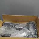 CUMNTQ Wagons Carts Foldable, 350lbs Weight Capacity Collapsible Wagon with All-Terrain Wheels, Grocery Cart on Wheels for Shopping Camping Garden Sports Beach Black (100L)