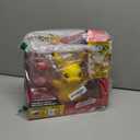 Pokmon Train and Play Deluxe Pikachu - 4.5-Inch Pikachu Figure with Lights, Sounds, and Moving Limbs Plus Interactive Accessories