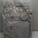 Baby Diaper Bags with Changing Station, Waterproof Diaper Bag Backpack for Moms Dads with USB Charging Port, Baby Shower Gifts, Large Capacity diaper backpack, Grey