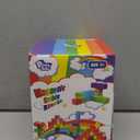 Magnetic Building Blocks & Magnetic Puzzle Toys for Toddlers, Large Building Blocks Cubes 1.65 Inches, Sensory & Montessori Toys for Boys & Girls 1 2 3 Years Old(40pcs)