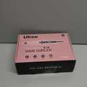 Ufree 5 in 1 Curling Iron with Interchangeable Ceramic Barrels (0.35"-1.25"), Curling Wand Set with Flat Iron Hair Straightener, Instant Heat Up, Dual Voltage Hair Curler, Gifts for Women (Rose Gold)