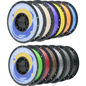 12KG PETG Filament Bundle 1.75mm 1kg Spool Fit Most FDM Printers