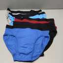 Men's Incontinence Underwear - Washable & Reusable Leakproof High Absorbent, Cotton, Briefs, 150ML 5 Pack (Multicolor01, Medium)