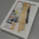 4 Pack Paint by Numbers for Adults with Framed Canvas - with Wooden Easel, Beach Paint by Number on Canvas, DIY Sea Turtle Acrylic Oil Painting Kits with Brushes for Home Wall Decor (8x12 inch) (BKMT0055+BKMT0056+BKMT0057+BKMT0058)