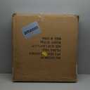 Gocamptoo Folding Table,4ft Indoor Outdoor Heavy Duty Portable Folding Square Plastic Dining Table w/Handle (Balck)