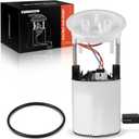 A-Premium Electric Fuel Pump Module Assembly w/Sending Unit Compatible with BMW E81 E82 E88 E90 E91 E92 E93 120i 125i 130i 135i 320i 323i 325i 330i 335i, 2 Tube Ports