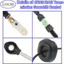 4721940AE Transmission Gearshift Control Cable for Dodge Journey 2011-2020, Sport, R/T, Crossroad, SE, SXT, GT, SE Value, 2.4L 3.6L, Replaces OEM 4721940AE Transmission Cable